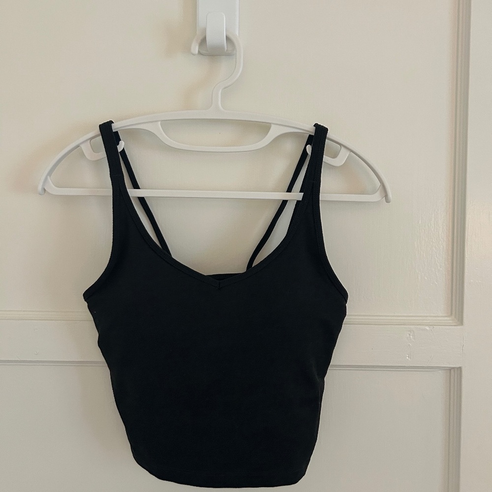 Vuori Halo Performance Crop S Black Heather